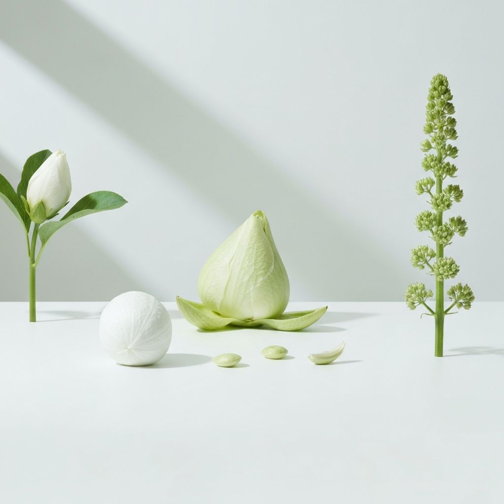 Botanische Illustration — pflanzliche Quellen